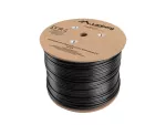 KABEL LAN SFTP KAT.6A 305M DRUT OUTDOOR CU CZARNY FLUKE PASSED LANBERG