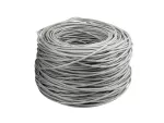 KABEL LAN UTP KAT.5E 305M DRUT CU LSZH SZARY CPR + FLUKE PASSED LANBERG