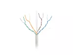 KABEL LAN UTP KAT.6 305M DRUT CU LSZH SZARY CPR + FLUKE PASSED LANBERG
