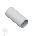 ZPS / Złączka prosta sztywna PVC-U Szara 20 (1 szt/op.)