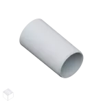 ZPS / Złączka prosta sztywna PVC-U Szara 40 (1 szt/op.)