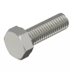 HHS M8x25 A4 Śruba z łbem sześciokątnym