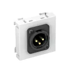 MTG-X3M S RW1 Wsp. multimedia XLR 3-bieg. gniazdo z połączeniem śrubowym