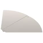 RBD W 600 A2 Pokrywa łuku regulowanwgo do koryt kablowych