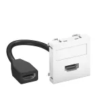MTG-HD F RW1 Wspornik multimedia HDMI z przewodem, gniazdo-gniazdo