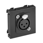 MTG-X3F L SWGR1 Wsp. multimedia XLR 3-bieg. Gniazdo z poł.lutowanym
