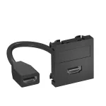 MTG-HD F SWGR1 Wspornik multimedia HDMI z przewodem, gniazdo-gniazdo