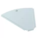 RBD 45 300 DD Pokrywa łuku 45° do koryt kablowych