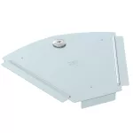 RBD 45 150 FS Pokrywa łuku 45° do koryt kablowych