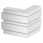 GA-AS53165EL Naroże zewnętrzne Alu, stałe