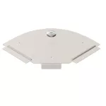RBD 90 100 A4 Pokrywa łuku 90° do koryt kablowych