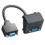 MTS-VGA F SWGR1 Wspornik multimedia VGA z przewodem, gniazdo-gniazdo