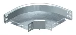 RB 90 620 FS Łuk 90° poziomy + łącznik kątowy