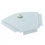 RBD 45 100 DD Pokrywa łuku 45° do koryt kablowych