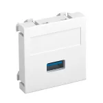 MTG-U3A S RW1 Wspornik multimedia USB 3.0 A Gniazdo z zaciskami śrubowymi