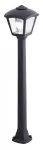 Oprawa ogrodowa MIZAR/ANNA CLEAR Fumagalli E27 wys.1100 mm, szer.220 mm IP55 230V czarny / tworzywo sztuczne