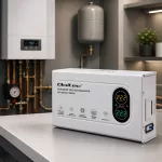 Qoltec Automatyczny Stabilizator napięcia AVR 3000VA | 1800W | Compact | Toroidalny transformator 
