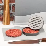 KINGHOFF PRASKA DO MIĘSA NA HAMBURGERY ALUMINIUM 12cm