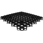 BRADAS KRATKA OGRODOWA CZARNA 40mm /60cm x 60cm MULTI GRID