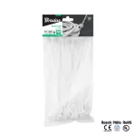 BRADAS OPASKA PLASTIK BIAŁA  2,5x160/100szt