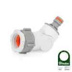 BRADAS PRZYŁĄCZE NA KRAN REGULOWANE GW 1"-3/4" /WHITE LINE