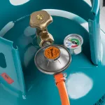 BRADAS REDUKTOR GAZOWY Z MANOMETREM I ZAWOREM BEZPIECZEŃSTWA EFV 37 mbar / 1,5 kg/h / 9 mm / PUDEŁKO