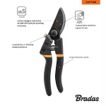 BRADAS SEKATOR OGR.V-SERIES-D OSTRZE MIJAJĄCE SK5 STAL