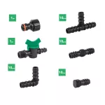 BRADAS ZESTAW AKCESORIÓW DO LINII KROPLUJĄCEJ 16mm  /42szt.