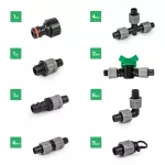 BRADAS ZESTAW AKCESORIÓW DO TAŚMY KROPLUJĄCEJ 16mm  /24szt.