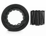 BRADAS ZESTAW OBRZEŻY TRAWNIKOWYCH 40mm EASY BORDER CZARNE