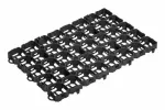 KRATKA GEOKRATA PARKINGOWA OGRODOWA 60cm x 40cm SG6B CZARNA 40mm