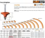 CMT FREZ HM R= 6,35 D=25,4 I=12,7 S=6... ZAOKRĄGLAJĄCY Z ŁOŻYSKIEM