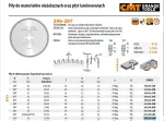 CMT PIŁA TARCZOWA HW D=210 F=30 Z=64 K=2,8/2,2