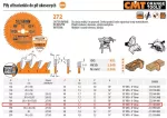 CMT PIŁA TARCZOWA ITK D=184 F=30 Z=40 K=1,7/1,1 UNIWERSALNA, ULTRACIENKA