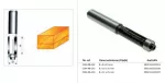 CONDOR FREZ DO DREWNA 8x10x25mm    103 PROSTY, Z ŁOŻYSKIEM.