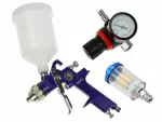 GEKO PISTOLET LAK HVLP 1,4mm + REDUKTOR I ODWADNIACZ /