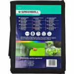 GREENMILL AGROWŁÓKNINA 1,6 x 5m  50g/m2  ANTYCHWASTOWA CZARNA