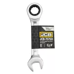 JCB KLUCZ PŁASKO-OCZKOWY Z GRZECHOTKĄ 11mm  KRÓTKI