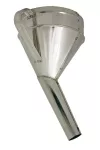 LEJEK  METALOWY  SKOŚNY fi 23cm