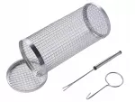 MASTER GRILL KOSZYK DO GRILLOWANIA TUBA ŚR.9,5cm WYS.30cm