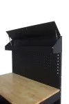 STÓŁ WARSZTATOWY SKŁADANY 1145x635x1585mm BLAT DREWNIANY 2cm...