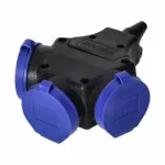 ORNO ROZGAŁĘŹNIK IP44, 3x2+Z, 16A, 230V AC