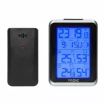 ORNO STACJA POGODOWA BEZPRZEWODOWA TEMP, WILG, LCD, ALARM  &&