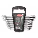 ROCKFORCE KLUCZ PŁASKO-O.GRZ/KPL  7szt. 8-19mm