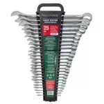 ROCKFORCE KLUCZ PŁASKO-OCZKOWY kpl.25el. (6-32mm)