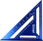SILVER KĄTOWNIK STOLARSKI ALUMINIOWY PRZYMIAR  12" METRYCZNY