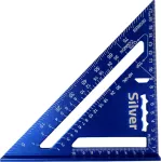 SILVER KĄTOWNIK STOLARSKI ALUMINIOWY PRZYMIAR  7" METRYCZNY