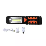 SILVER LAMPA WARSZT.LED  12V/230V MAGNES