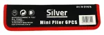 SILVER MINI SZCZYPCE 125mm  6szt ETUI