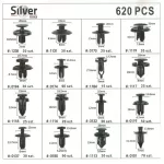 SILVER SPINKI KOŁKI DO TAPICERKI 620szt